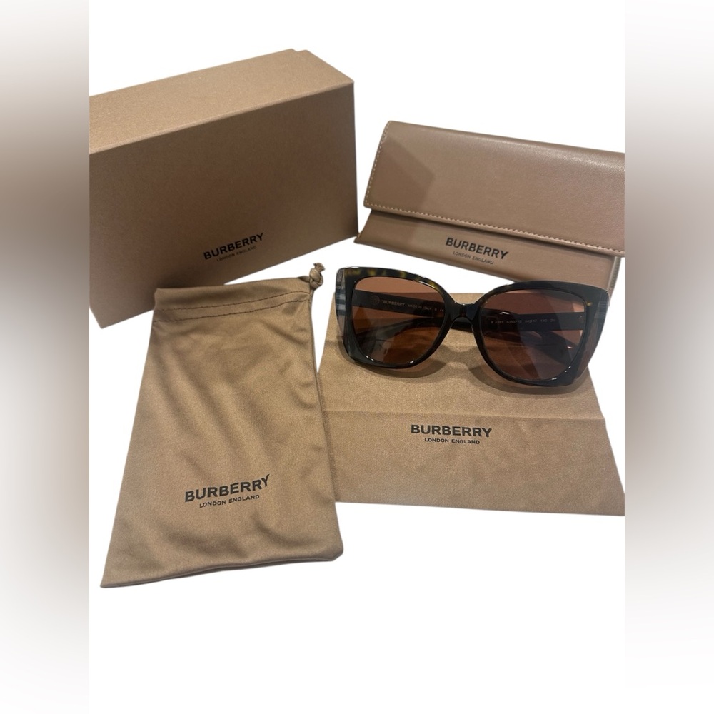 Brand New Burberry Meryl 54MM Cat-Eye Sunglasses